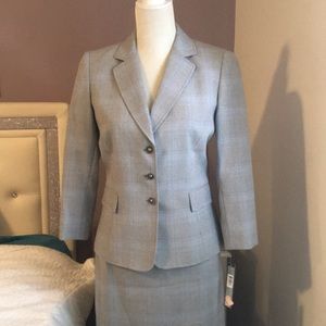 Matching blazer and skirt